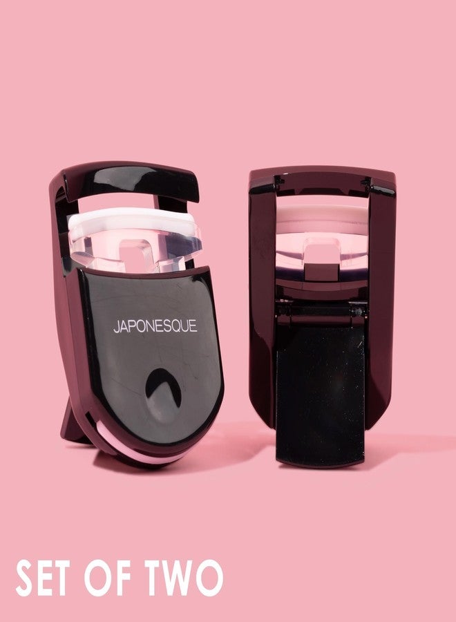 جابونيسك أداة تجعيد الرموش للسفر من جابونيسك (أسود، عبوة من قطعتين) - Image 3